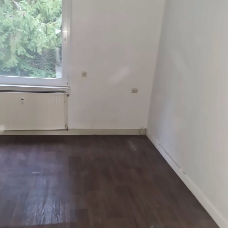 Dasselbe Schlafzimmer nach der Räumung